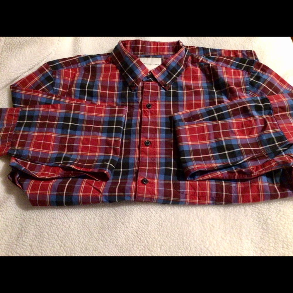 AMERICAN EAGLE LONG SLEEVE SHIRT FOR MEN ..
